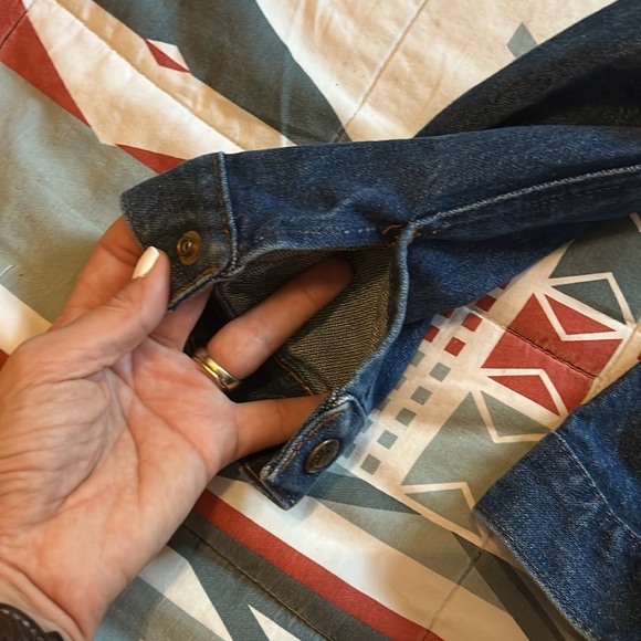 Wrangler Denim Jacket Sz Med - Picture 3 of 4